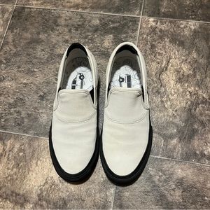 🏷️ SOLD Emerica Wino G6 Slip-On 7 US Skateboard Sneakers White Black